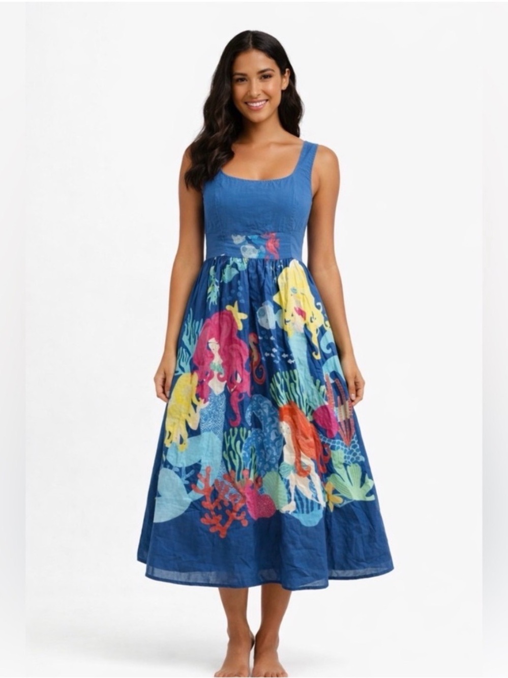 ModCloth Retrolicious mermaid lagoon Seahorse Ocean Sea Mod NWT novelty